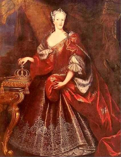 unknow artist Portrait of Elisabeth  de Lorraine Germany oil painting art